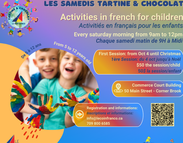 Samedis "Tartine & Chocolat"