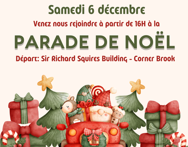 6 décembre - Parade de Noël