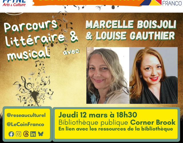 12 mars - Des notes et des mots