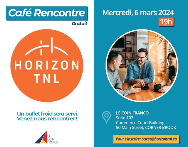 Café Rencontre avec Horizon TNL
