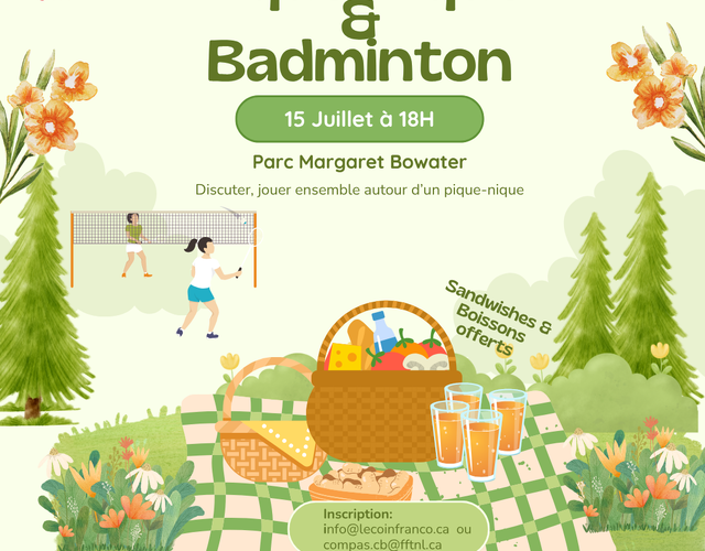 15 juillet - Pique-nique et Badminton