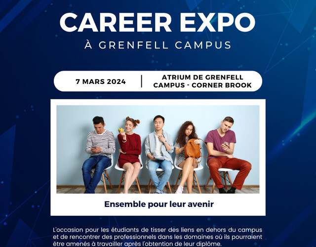 Career Expo à Grenfell Campus